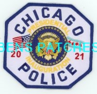 ILLINOIS,CHICAGO POLICE PRESIDENTIAL INAUGURATION 2021 1